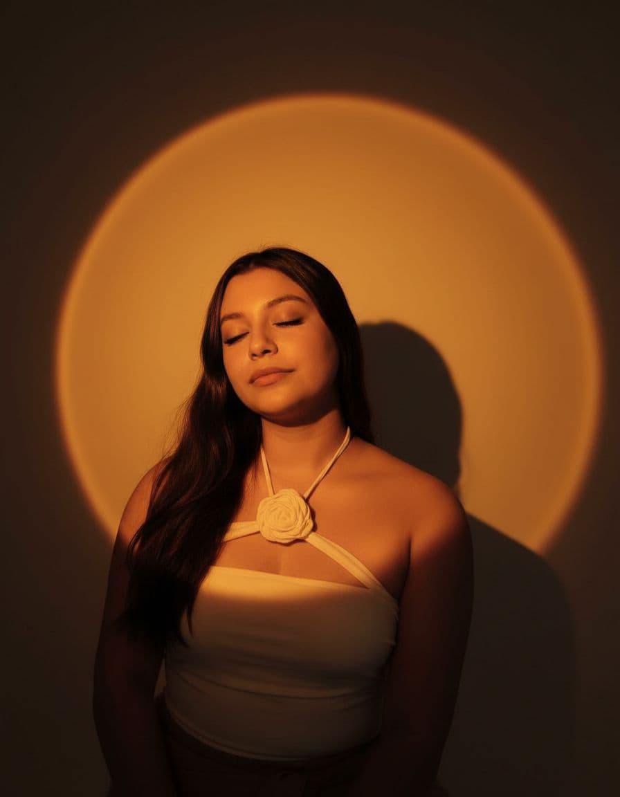 Sunset portrait